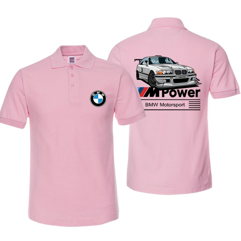 Polo BMW Motorsport Homme Coton M Power Manche Courte